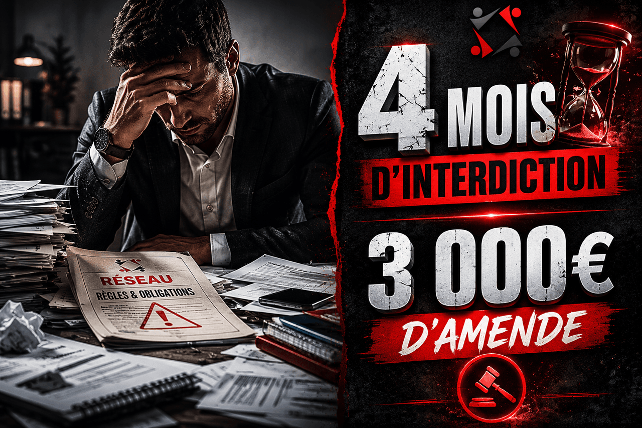 4 mois d'interdiction, 3 000€ : ce que la CNS vient de dire aux mandataires