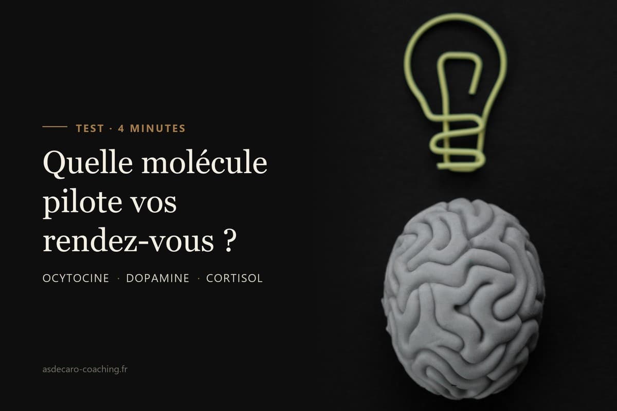 Profil neurochimique du vendeur : la molécule qui pilote vos rendez-vous