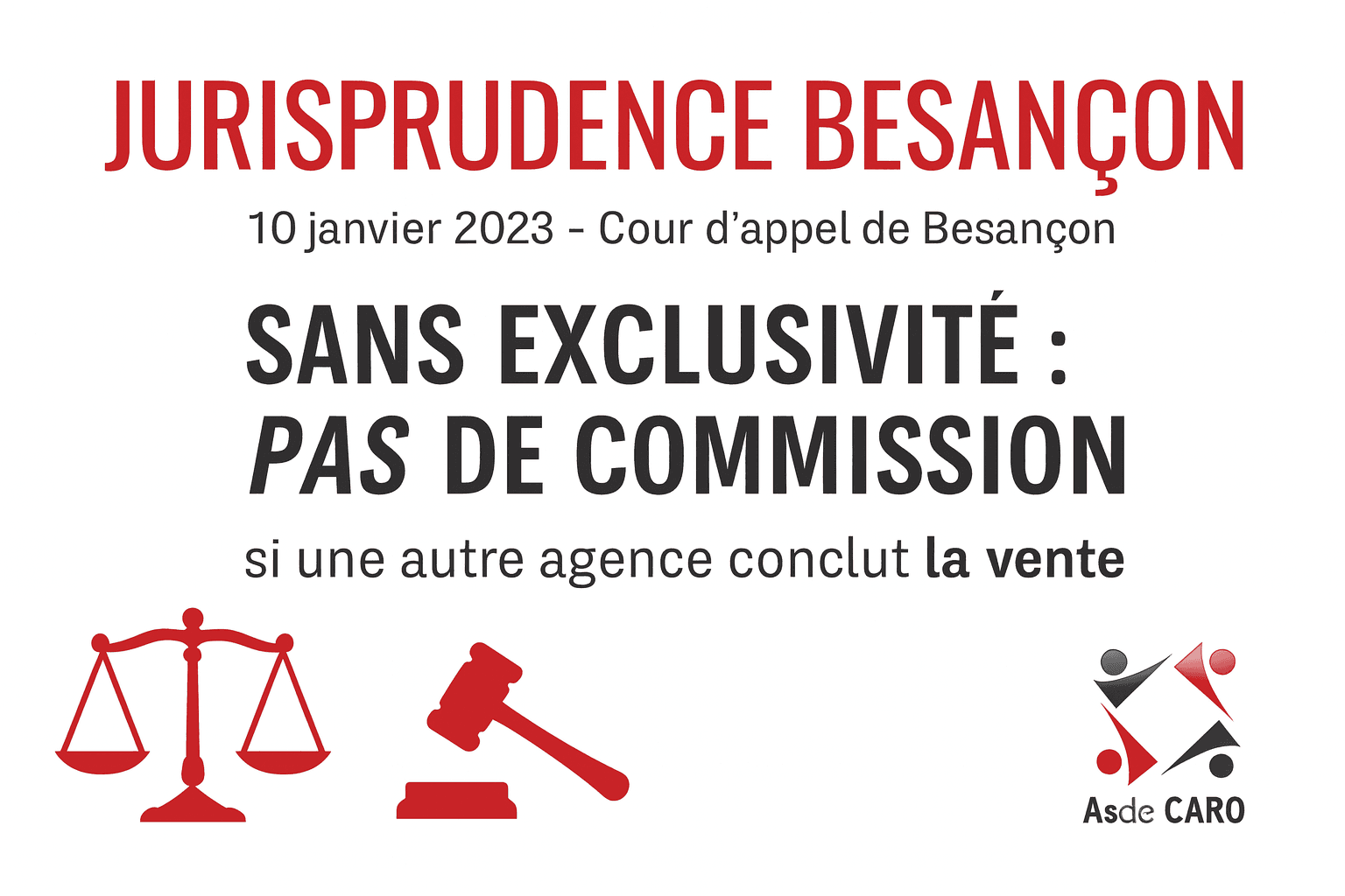 Présenter un acquéreur ne suffit pas à garantir votre commission