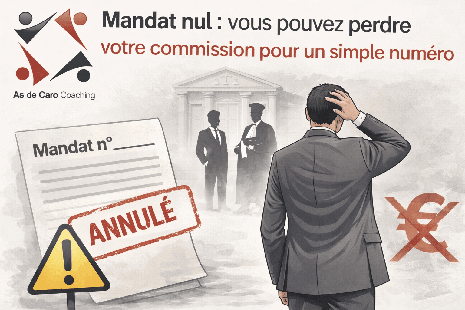 Mandat nul : vous pouvez perdre votre commission pour un simple numéro